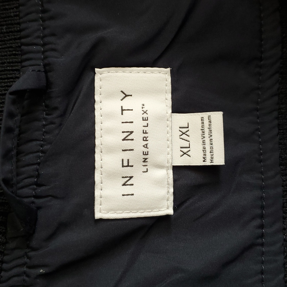Infinity Linearflex Mixed Media Sweater Jacket - Picture 11 of 14